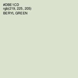 #DBE1CD - Beryl Green Color Image